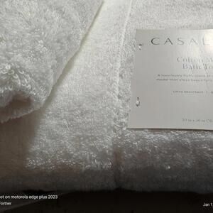 CASALUNA Modal Super Set 6 Piece Set White Ultra Absorbent
